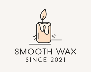 Handcrafted Wax Candle logo