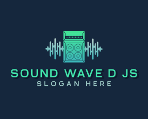 Sound Beat Amplifier Speakers logo design