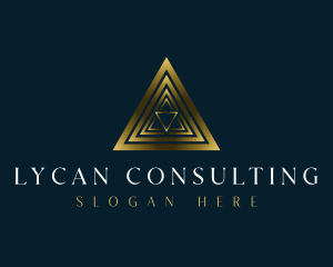 Premium Triangle Pyramid logo design