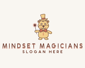 Magician Bunny Rabbit logo design