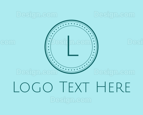 Fancy Classy Lettermark Logo