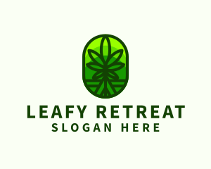 Cannabis Herbal Medicine logo design