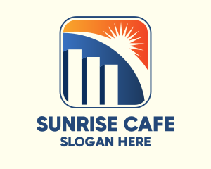 Sunrise City Building logo design