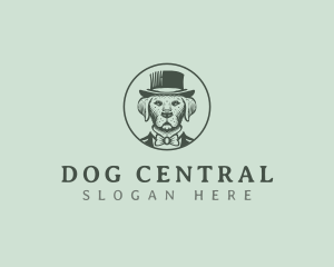 Gentleman Dog Pet logo design