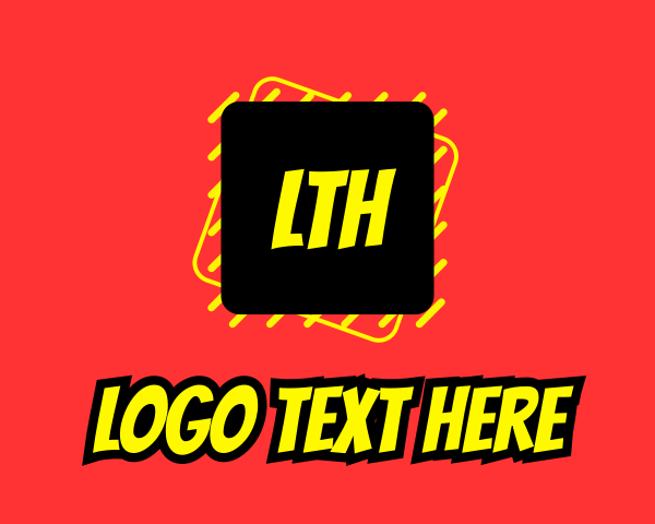 Font logo example 3