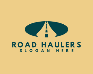 Highway Road Construction logo design