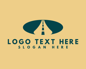 Road - Highway Road Construction logo design