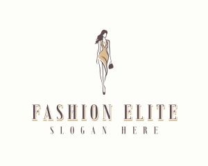 Modeling Stylish Woman logo