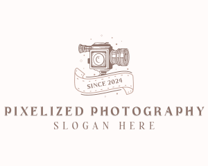 Film Videography Camera logo design