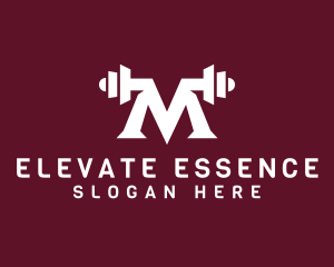 Fitness Gym Letter M Logo