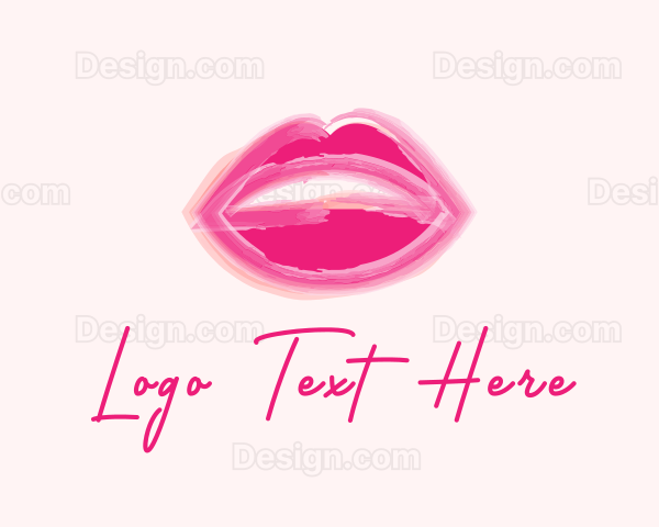Beauty Lips Cosmetics Logo