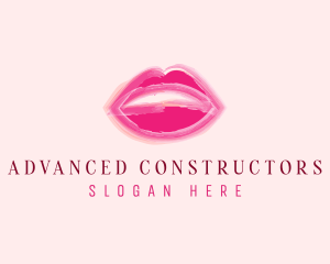 Beauty Lips Cosmetics  logo design