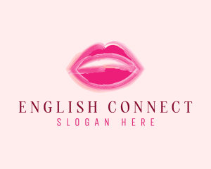 Beauty Lips Cosmetics  logo design