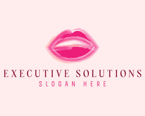 Beauty Lips Cosmetics  logo design