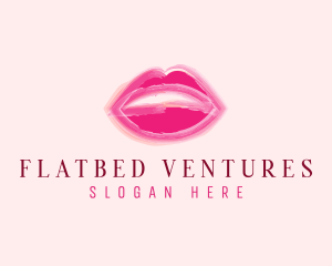 Beauty Lips Cosmetics  logo design