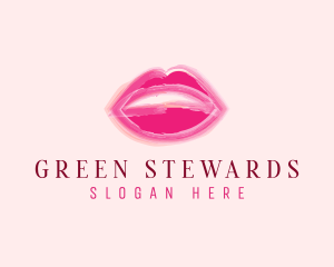 Beauty Lips Cosmetics  logo design