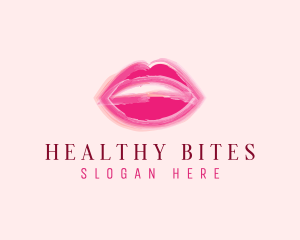 Beauty Lips Cosmetics  logo design