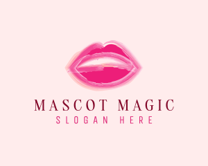 Beauty Lips Cosmetics  logo design