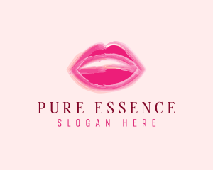 Beauty Lips Cosmetics  logo design