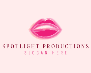 Beauty Lips Cosmetics  logo design