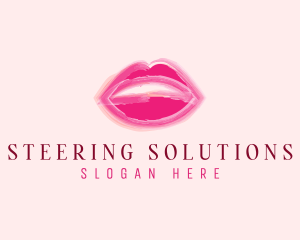 Beauty Lips Cosmetics  logo design