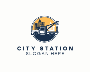 City Tow Truck logo design