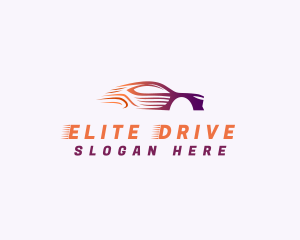 Sports Car Driving logo design