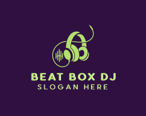 Dj Beat Music logo design