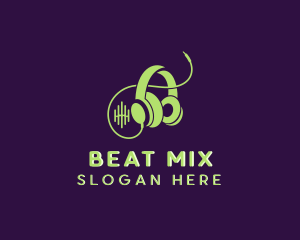 Dj Beat Music logo design