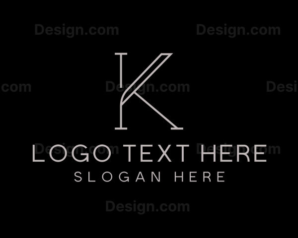 Professional Business Firm Letter K Logo