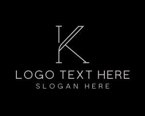 Professional Business Firm Letter K logo