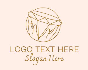 Luxury Diamond Jewelry Logo
