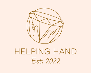 Luxury Diamond Jewelry logo design