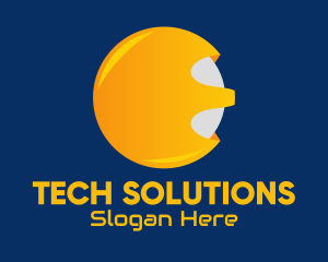 Orange Tech Company logo design
