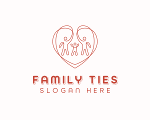 Family Heart Counseling logo design