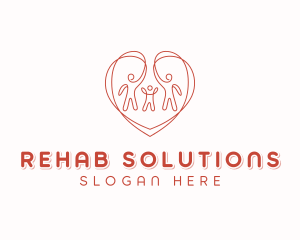 Family Heart Counseling logo design