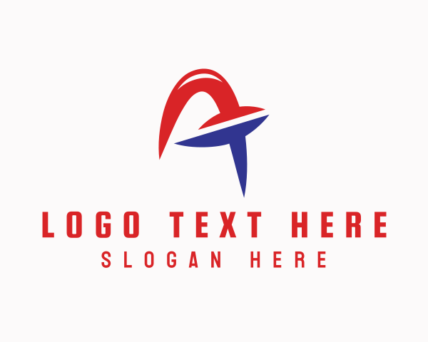 Red And Blue logo example 4