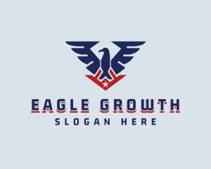 Eagle Wings Aviation logo design