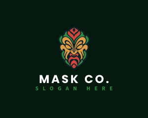 Tribal Art Mask logo