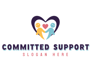 People Support Group logo design