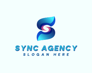 Creative Agency Letter S logo design