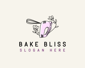 Dessert Baking Mixer logo design