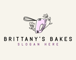 Dessert Baking Mixer logo design