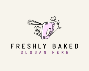 Dessert Baking Mixer logo design