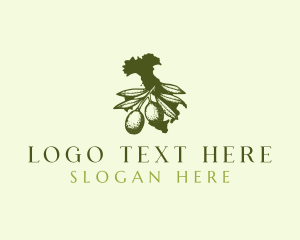 Italy Natural Olive Logo