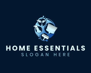 Clean Bubble Housekeeping logo design