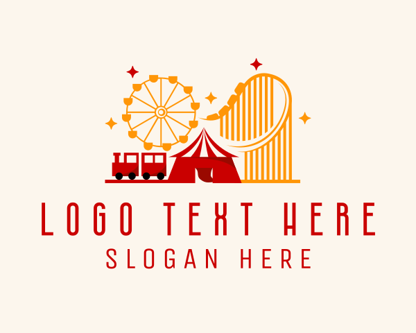 Tent logo example 4