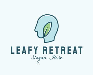 Leaf Mind Therapy logo design