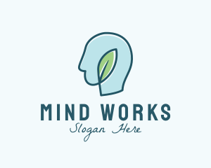 Leaf Mind Therapy logo design