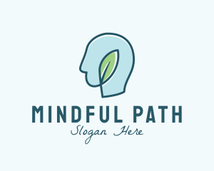 Leaf Mind Therapy logo design